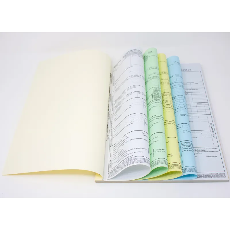 Carnet A4 lettre de voiture mixtes 25 liasses 4 feuillets