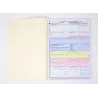 Carnet A4 lettre de voiture mixtes 25 liasses 4 feuillets
