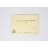 Carnet A 4 lettre de voiture mixtes 25 liasses 5 feuillets