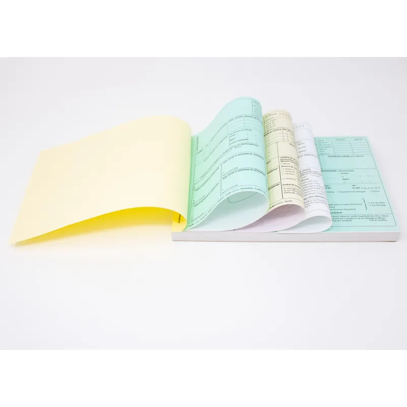 Carnet A 4 lettre de voiture mixtes 25 liasses 5 feuillets
