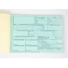 Carnet A 4 lettre de voiture mixtes 25 liasses 5 feuillets