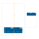 2 étiquettes d'expédition - 85 x 54 mm - WooCommerce