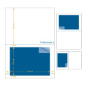 Étiquette d'intégrée d'expédition - 170 x 120 mm - Colissimo, UPS, Shippingbo, Esendeo