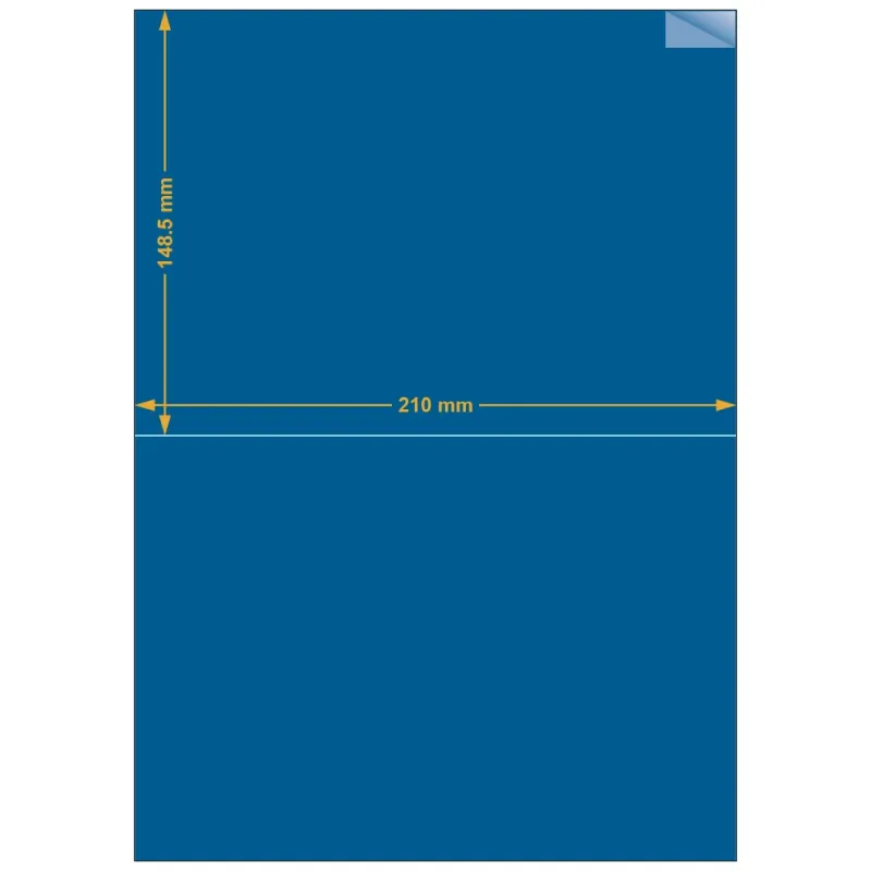 2 étiquettes d'expédition - 210 x 148,5 mm - MondialRelay, Chronopost, Shippingbo. Utilisation gabarit possible