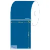 Étiquette logistique thermique direct 105 x 148,5 mm en rouleau. Utilisation gabarit possible