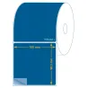 Étiquette logistique thermique direct 100 x 98.5 mm en rouleau. Utilisation gabarit possible