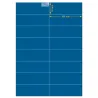 16 étiquettes d'expédition - 105 x 37 mm. Utilisation gabarit possible