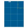 Planche A4 étiquettes 70 x 70 mm. Utilisation gabarit possible