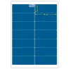 Planche A4 étiquettes 99 x 38,1 mm. Utilisation gabarit possible