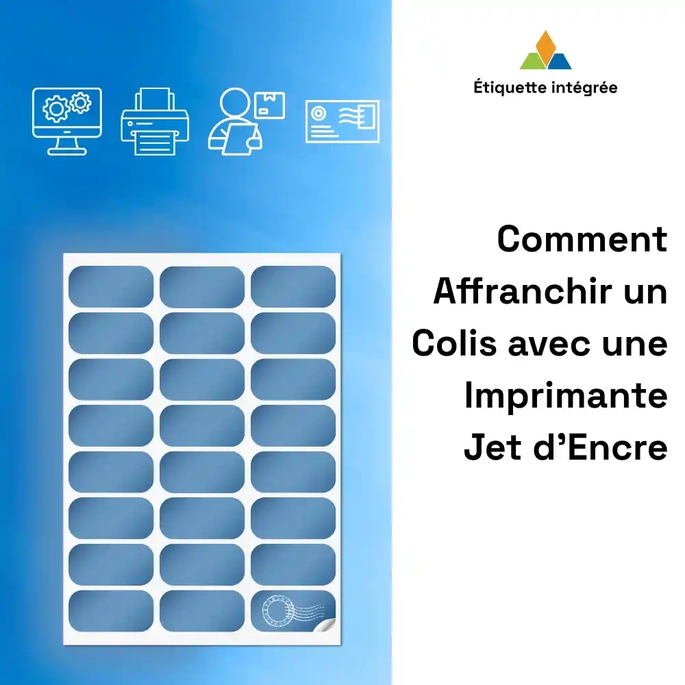 Comment affranchir un colis avec une imprimante jet d'encre 